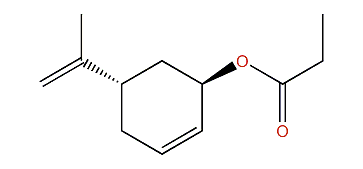 trans-5-Isopropenyl-2-methyl-2-cyclohexen-1-yl acetate